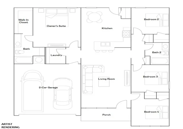 2nd image of 2829 Biddie St, Pea Ridge, AR 72751 | MLS# 1356191