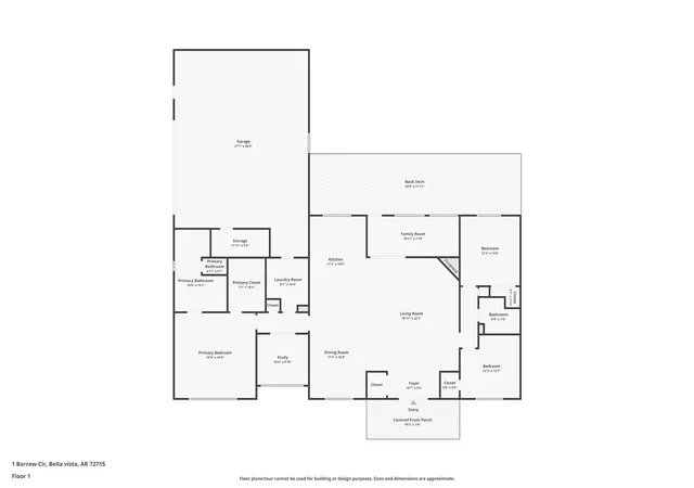 38th image of 1 Barrow Cir, Bella Vista, AR 72715 | MLS# 1355939