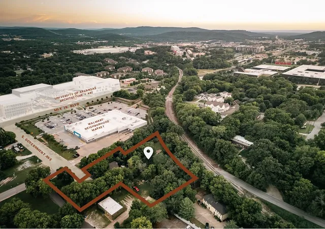 Photo 1 of Land for sale at 449 S University, Fayetteville, AR 72701 | MLS# 1357027 | Listing updated on 2026-07-29