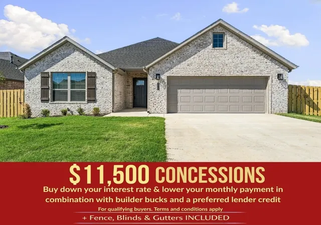 Photo 1 of Sale Pending at 1809 Goldthorp St, Pea Ridge, AR 72751 | MLS# 1358595 | Listing updated on 2026-10-11