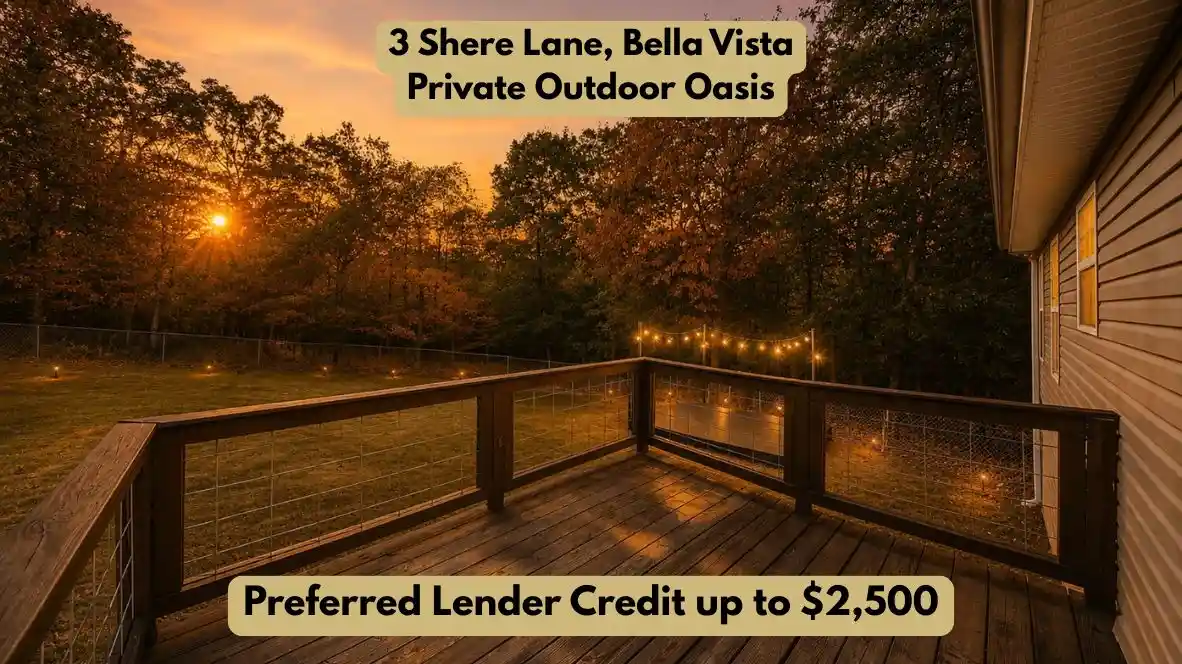 Single family home for sale at 3 Shere Ln, Bella Vista, AR 72714 | MLS# 1358539