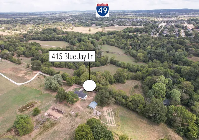 Photo 1 of Single family home for sale at 415 Blue Jay Ln, Fayetteville, AR 72704 | MLS# 1364239 | Listing updated on 2026-10-07