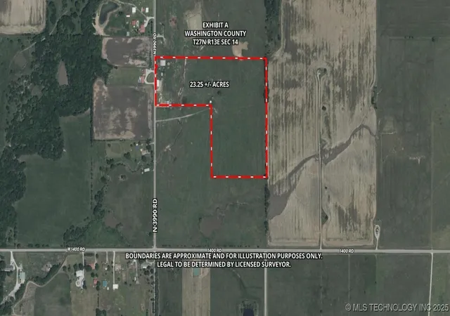 Photo 2 of Land for sale at 8 N 3990 Road, Dewey, OK 74029 | MLS# 2540792 | Listing updated on 2026-08-20