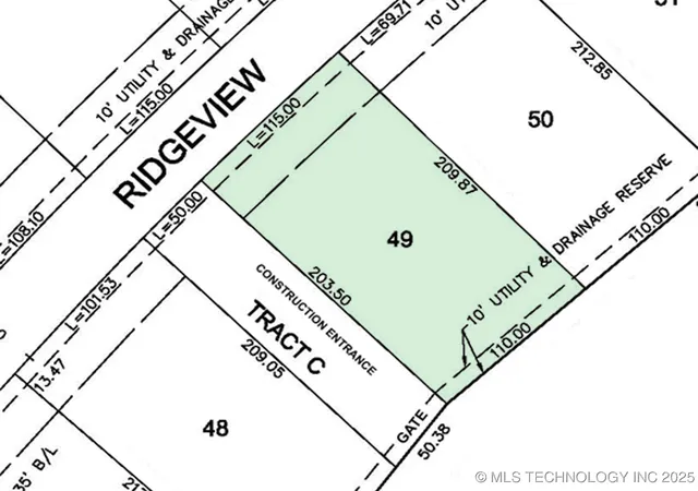 3rd image of 825 Ridgeview Dr, Tahlequah, OK 74464 | MLS# 2543707