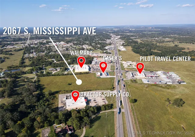 Photo 1 of Land for sale at 2067 S Mississippi, Atoka, OK 74525 | MLS# 2543127 | Listing updated on 2026-04-14