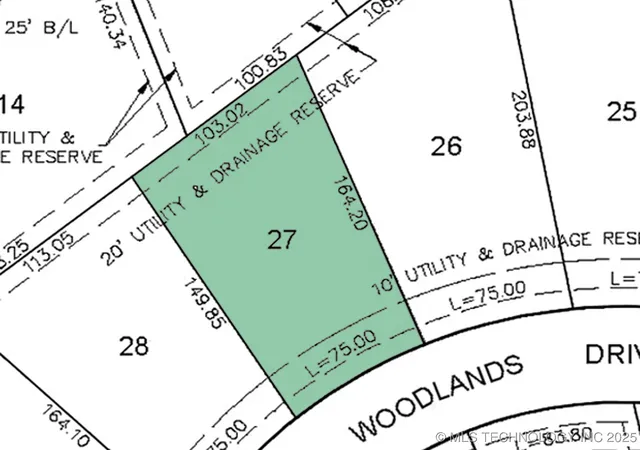 Photo 3 of Land for sale at 656 Woodlands Dr, Tahlequah, OK 74464 | MLS# 2547638 | Listing updated on 2025-11-19
