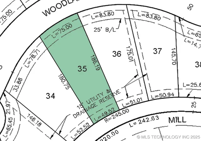 Photo 3 of Land for sale at 655 Woodlands Dr, Tahlequah, OK 74464 | MLS# 2547645 | Listing updated on 2025-11-19