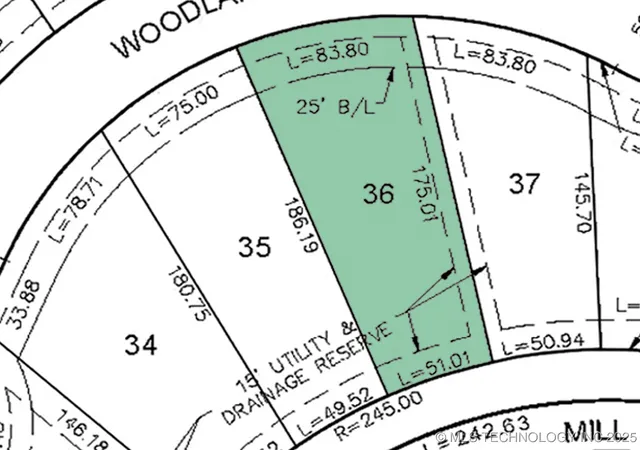 Photo 3 of Land for sale at 635 Woodlands Dr, Tahlequah, OK 74464 | MLS# 2547646 | Listing updated on 2025-11-19