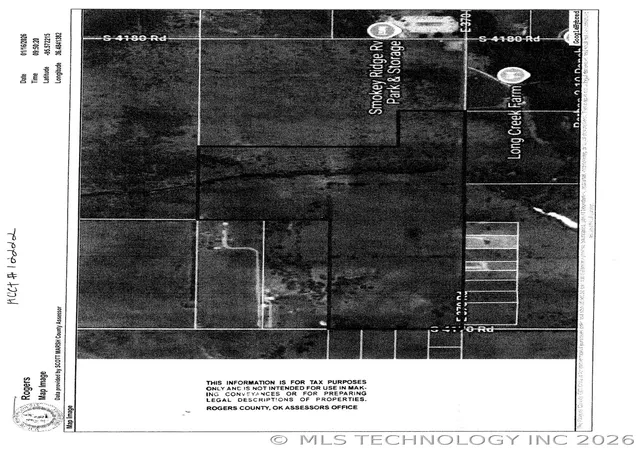 Photo 4 of Land for sale at E 370 Road, Claremore, OK 74017 | MLS# 2548027 | Listing updated on 2026-07-28
