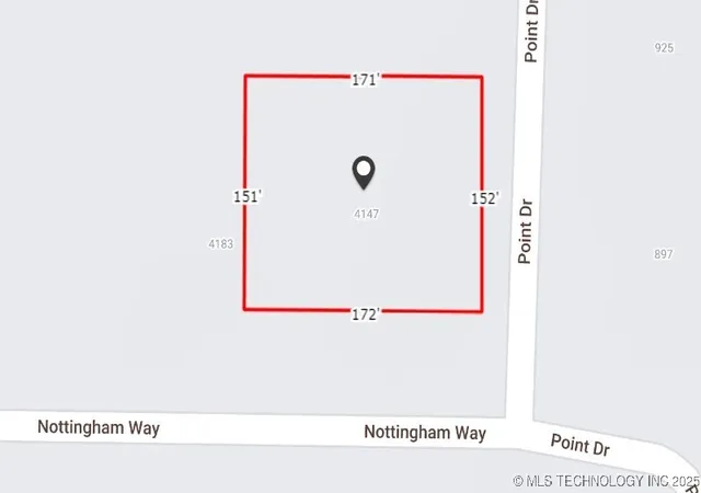 Photo 3 of Land for sale at 4147 W Nottingham Way, Cleveland, OK 74020 | MLS# 2548550 | Listing updated on 2026-08-20