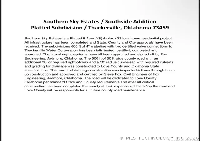 Homes for sale in Thackerville, OK | Sandpiper, Thackerville, OK 73459 | MLS# 2549172