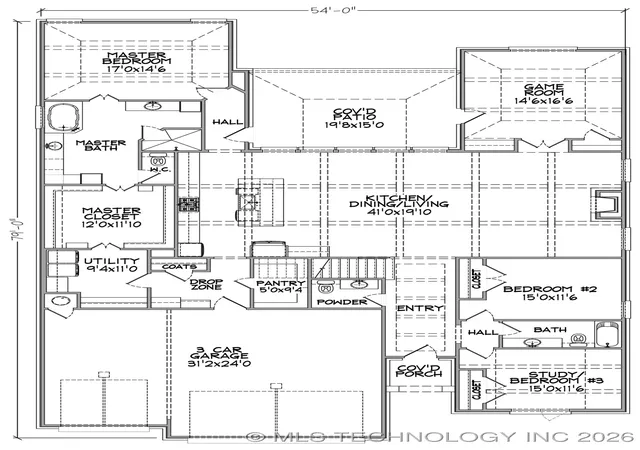 Photo 3 of Single family home for sale at 2852 E 144th Street S, Bixby, OK 74008 | MLS# 2550830 | Listing updated on 2026-08-25