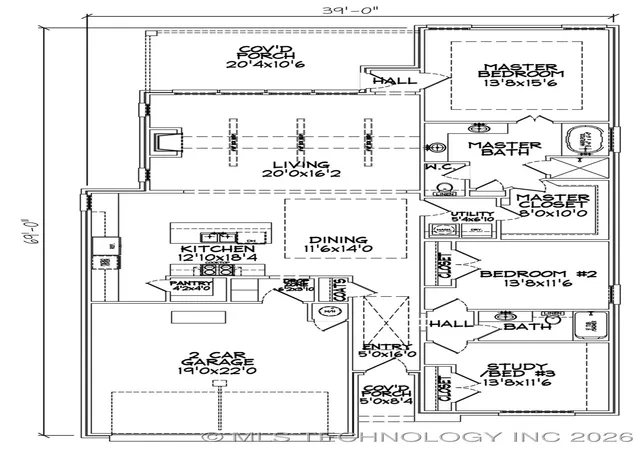 Photo 2 of Single family home for sale at 9202 E 62nd Court S, Tulsa, OK 74133 | MLS# 2600551 | Listing updated on 2026-08-21