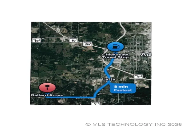 Photo 3 of Land for sale at 16993 County Rd 3523, Ada, OK 74820 | MLS# 2600880 | Listing updated on 2026-07-07