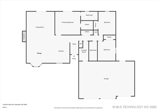 Homes for sale in Skiatook, OK | 11554 W 181st St, Skiatook, OK 74070 | MLS# 2602406