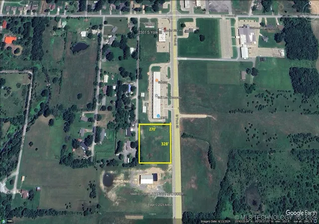 Photo 1 of Land for sale at S York St, Muskogee, OK 74403 | MLS# 2602756 | Listing updated on 2026-05-05