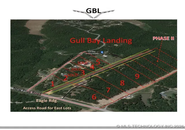 Photo 3 of Land for sale at 6 Eagle Ridge Rd, Sand Springs, OK 74063 | MLS# 2603330 | Listing updated on 2026-07-31
