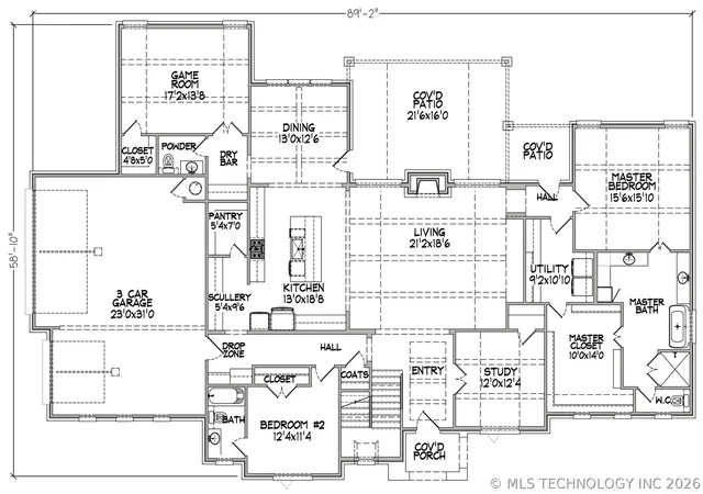 Photo 2 of Single family home for sale at 17550 S 56th Eastavenue, Bixby, OK 74008 | MLS# 2606657 | Listing updated on 2026-08-20