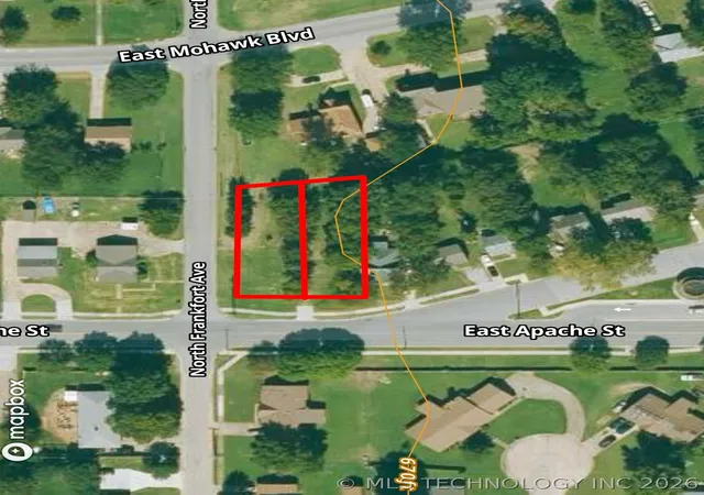 Photo 1 of Land for sale at 503 E Apache St, Tulsa, OK 74106 | MLS# 2607139 | Listing updated on 2026-05-07