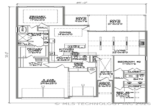 2nd image of 663 E 148th Pl S, Glenpool, OK 74033 | MLS# 2607703