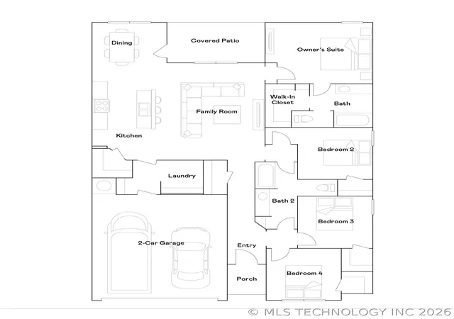 2nd image of 15684 Draft St, Kellyville, OK 74039 | MLS# 2608174