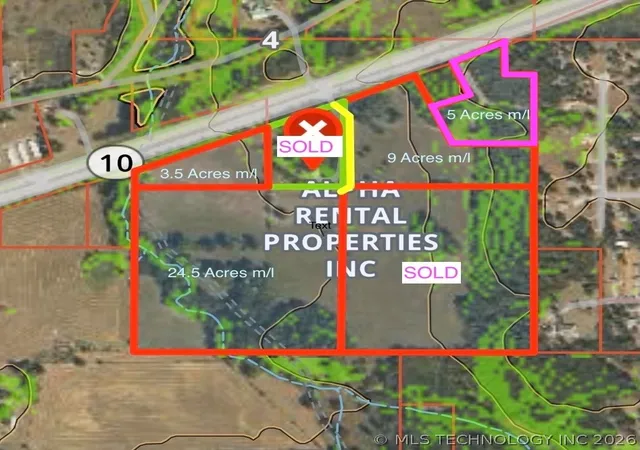 Photo 4 of Land for sale at Highway 62, Tahlequah, OK 74464 | MLS# 2609413 | Listing updated on 2026-03-17