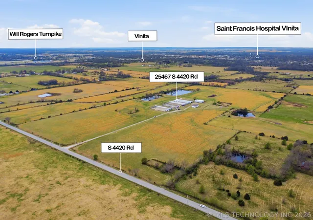 Homes for sale in Vinita, OK | 25467 S 4420 Rd, Vinita, OK 74301 | MLS# 2609417