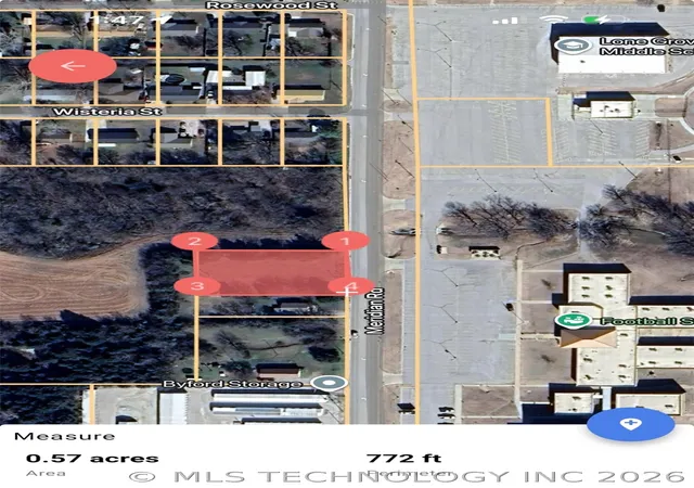 Photo 1 of Land for sale at 6195 Meridian St, Ardmore, OK 73401 | MLS# 2541680 | Listing updated on 2026-06-05