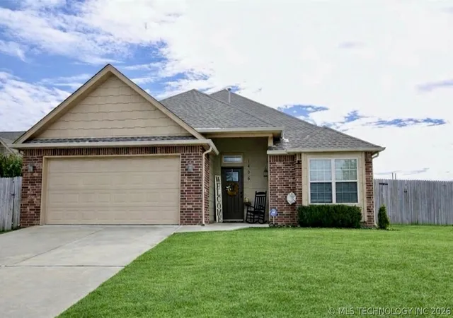 Homes for sale in Glenpool, OK | 1406 E 145th St S, Glenpool, OK 74033 | MLS# 2613763