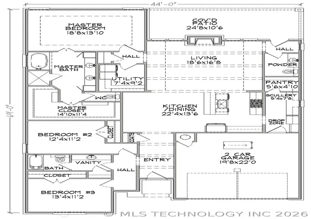 Photo 2 of Single family home for sale at 9110 E 62nd Place S, Tulsa, OK 74133 | MLS# 2614360 | Listing updated on 2026-05-18
