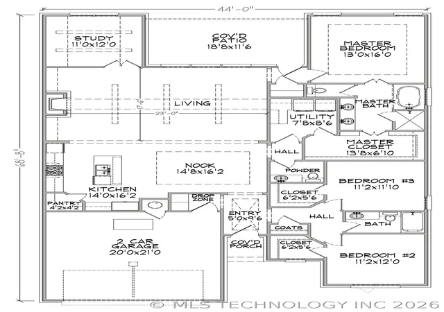 Photo 2 of Single family home for sale at 9117 E 62nd Court S, Tulsa, OK 74133 | MLS# 2615167 | Listing updated on 2026-05-18