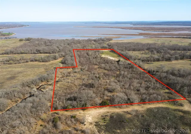 Photo 3 of Land for sale at 20 N 4110 Road, Eufaula, OK 74432 | MLS# 2615981 | Listing updated on 2026-07-30