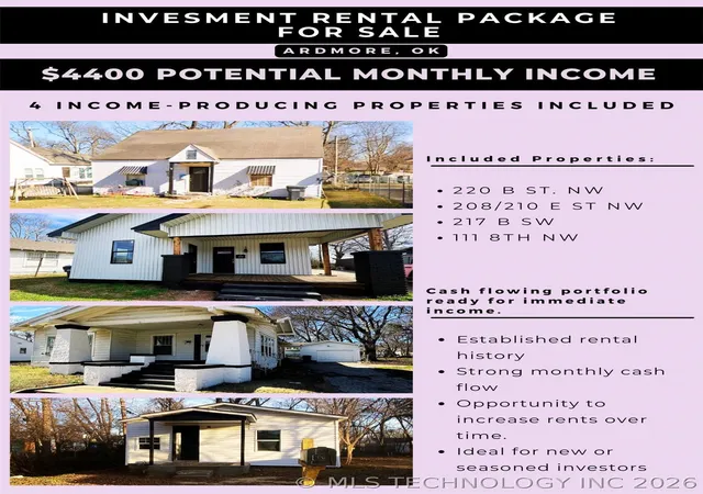 1st image of 220 B St Sw, Ardmore, OK 73401 | MLS# 2609430