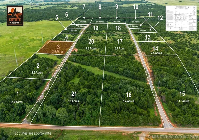 1st image of 3 Wylie Wy, Agra, OK 74824 | MLS# 2616613