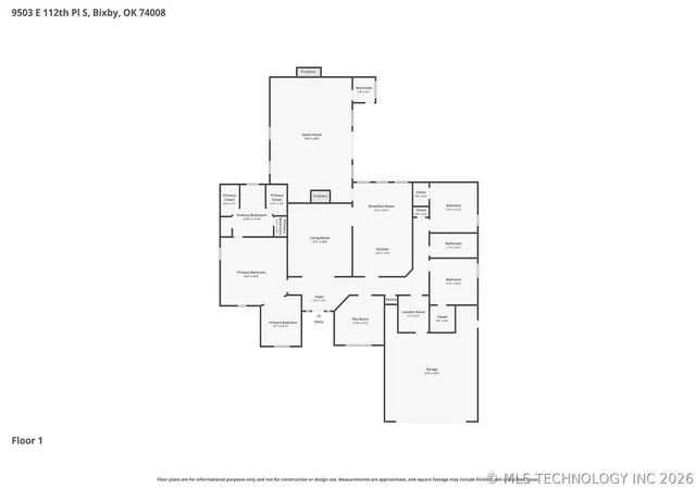 Photo 47 of Single family home for sale at 9503 E 112th Place S, Bixby, OK 74008 | MLS# 2617115 | Listing updated on 2026-07-24