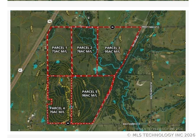 Photo 5 of Land for sale at 0002 W 73rd Street, Muskogee, OK 74431 | MLS# 2617101 | Listing updated on 2026-05-21