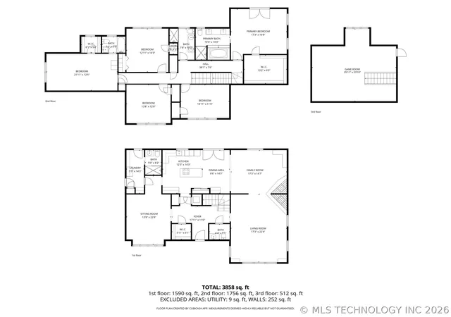 Photo 3 of Single family home for sale at 5909 Rolling Oaks Dr, Muskogee, OK 74401 | MLS# 2618781 | Listing updated on 2026-08-20