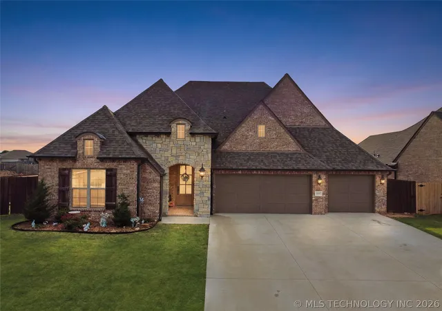 Photo 1 of Single family home for sale at 14934 S Sequoia St, Glenpool, OK 74033 | MLS# 2619063 | Listing updated on 2026-05-28