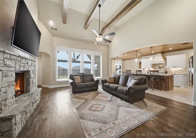 Photo 3 of Single family home for sale at 14934 S Sequoia St, Glenpool, OK 74033 | MLS# 2619063 | Listing updated on 2026-05-28