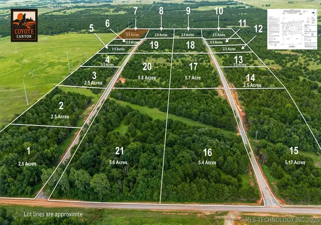 1st image of 7 Dynamite Rd, Agra, OK 74824 | MLS# 2619299