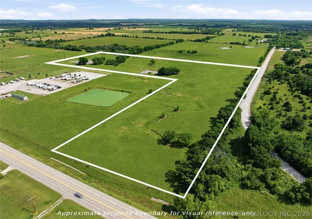 Photo 3 of Land for sale at 25 W 62 Highway, Morris, OK 74445 | MLS# 2620014 | Listing updated on 2026-06-10
