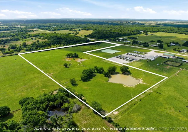Photo 3 of Land for sale at 25 W 62 Highway, Morris, OK 74445 | MLS# 2620014 | Listing updated on 2026-06-10