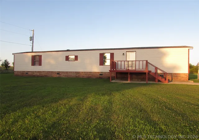 Photo 1 of Manufactured home for sale at 6030 S 40 Street W, Muskogee, OK 74401 | MLS# 2621446 | Listing updated on 2026-08-26
