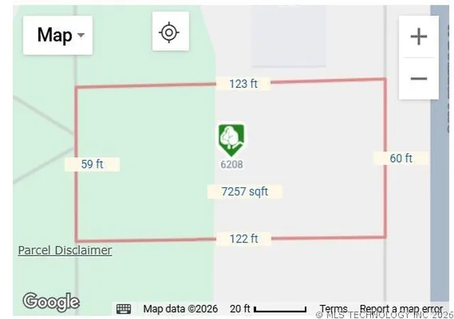 Photo 3 of Land for sale at 6208 N Boulder Ave W, Tulsa, OK 74126 | MLS# 2621819 | Listing updated on 2026-08-20