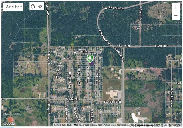 Photo 2 of Land for sale at 6385 N Boulder Ave W, Tulsa, OK 74126 | MLS# 2621825 | Listing updated on 2026-08-20