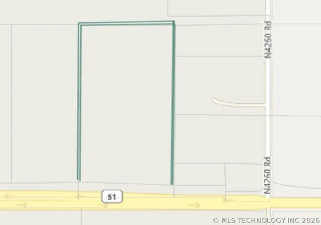 Photo 2 of Land for sale at 25820 Highway 51 W, Wagoner, OK 74467 | MLS# 2621948 | Listing updated on 2026-06-15