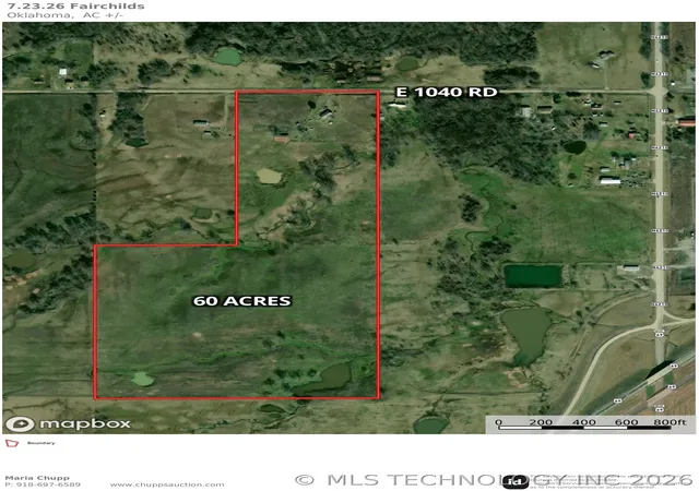Photo 1 of Sale Pending at 420736 E 1040 Road, Checotah, OK 74426 | MLS# 2620733 | Listing updated on 2026-08-26