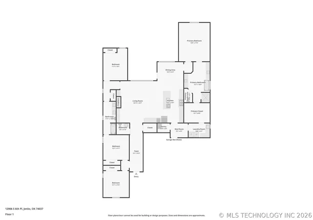 55th image of 12906 S 6th Pl, Jenks, OK 74037 | MLS# 2621367