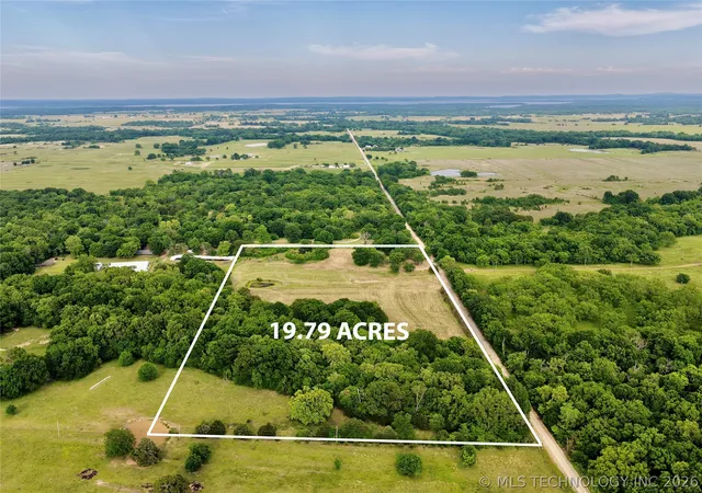 Photo 2 of Land for sale at 408377 E 1140 Road, Eufaula, OK 74432 | MLS# 2622675 | Listing updated on 2026-07-12