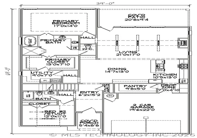 52nd image of 849 E 148th Pl S, Glenpool, OK 74033 | MLS# 2622847